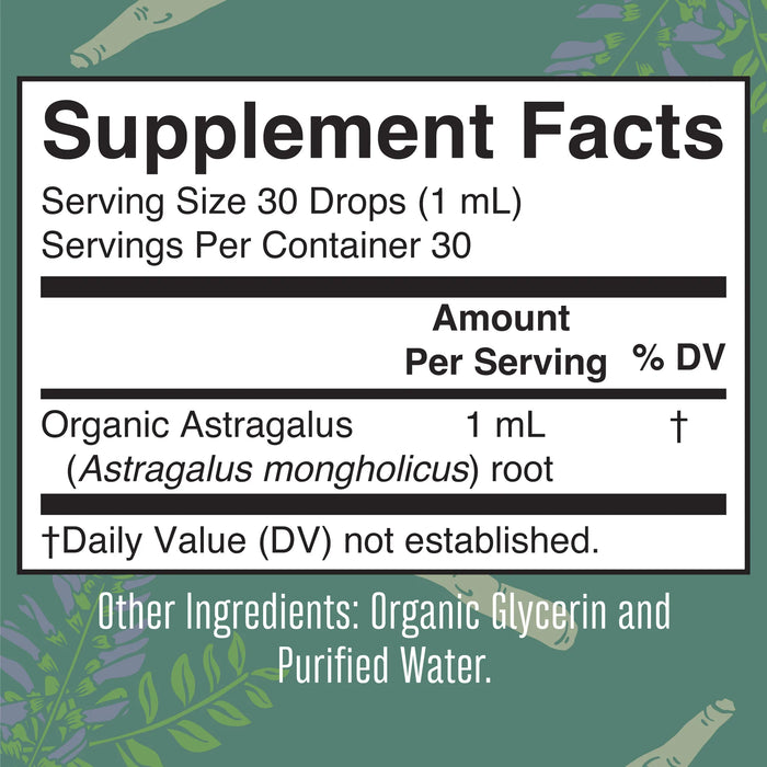 CC Hierbas De Raíz De Astrágalo Orgánico, Liquido (1 fl oz/30ml), Mary Ruth´s