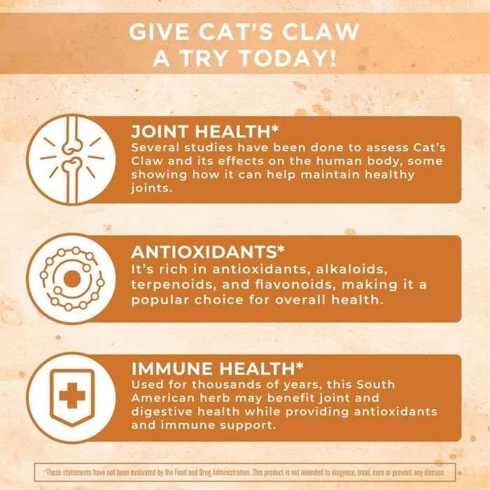 Cat's Claw Liquid Drops 1oz(30ml) Mary Ruth