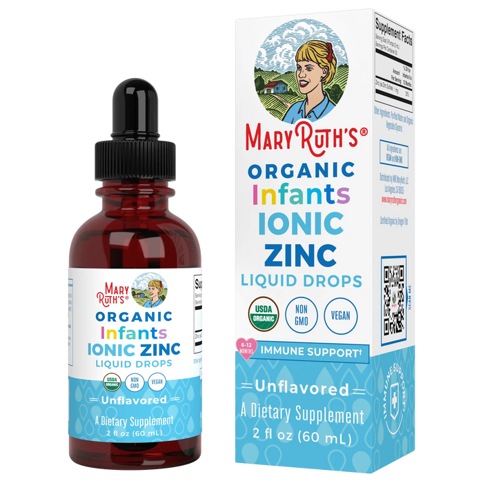 Zinc Infantil Organico, Liquido (2 fl oz 60ml), Mary Ruth´s